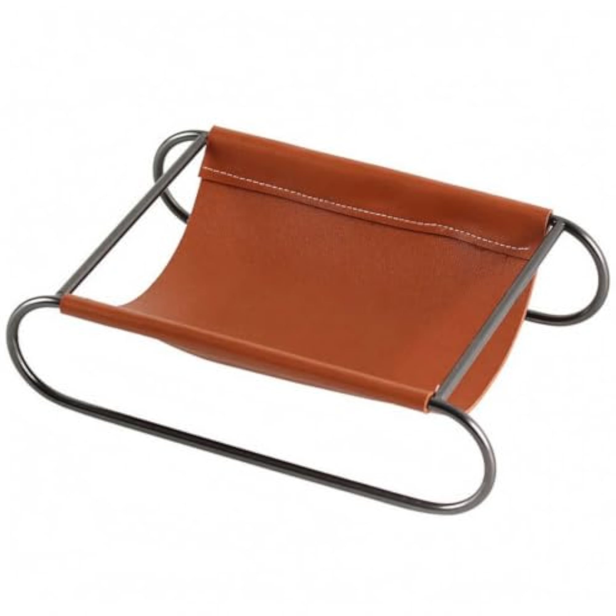 Versatile Rectangular Faux Leather Desk Tray, Long-Lasting